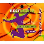 Kamerazubeh&ouml;r: Bestmedia Audio CD-R700 25Pk. Audio CD Rohling 80min 700MB 2xSp. JewelCase bedruckbar silber
