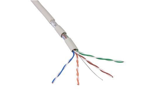 Festnetztelefone: FTP Cat.5e Verlegekabel, AWG 24, PVC, 100m