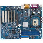 Elektronik und Foto: AV49VN S478 VIAP4X400 ATX USB2.0, LAN, ATA133, DDR333 Motherboard