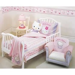 Hello Kitty 4-pc. Toddler Bedding Set Hello Kitty 4-pc. Toddler Bedding Set