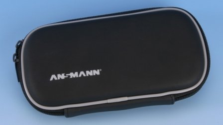 Elektronik und Foto: Ansmann Tasche f�r Tragbare Sony Playstation PSP schwarz