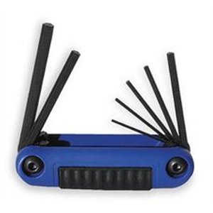 Eklind #25169 6pc 2-6mm Ergo Fold Up Hex Key Set Ball End
