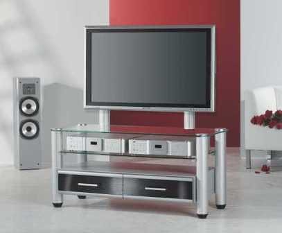 Verst&auml;rker und Receiver: VCM TV-M�bel "Merida" mit Flatscreen-Halterung