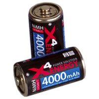 Elektronik und Foto: Ansmann X 4 Energy Baby C NiMH 4000 mA 2er Pack