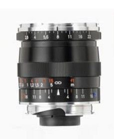 Camcorder: Carl Zeiss 21 / 2,8 Objektiv schwarz