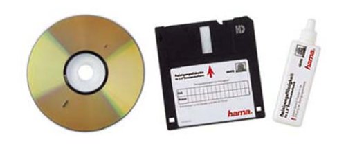 Heimkinosysteme: Hama Multimedia-Reinigungsset; 3teilig f�r CD-ROM und Diskette