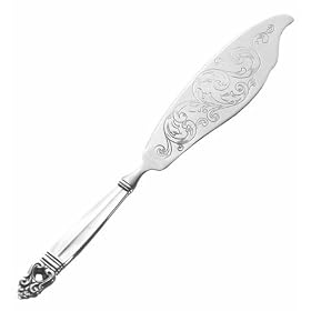 International Silver Royal Danish Hostess Helper Fish Serving Knife by International Silver
