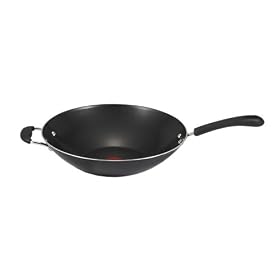 T fal Jumbo Wok, Black by T-Fal