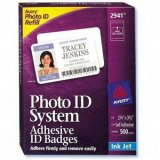 Avery 2941 Photo ID Self Adhesive Badge