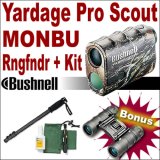 Bushnell Yardage Pro Laser Rangefinder Scout Mossy Oak New Break Up 201315 + ACCESSORY KIT