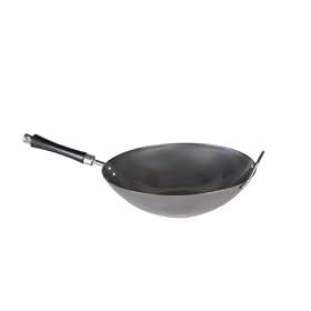 NordicWare 14-Inch Preseasoned Carbon-Steel Wok by Nordic Ware
