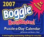 Boggle Brainbusters 2007 Desk Calendar