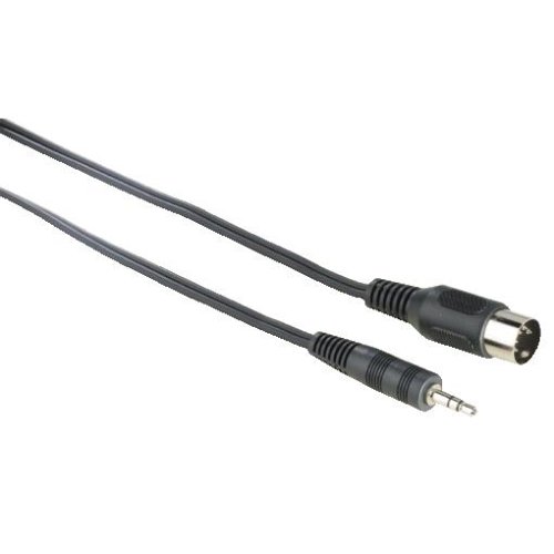 Heimkinosysteme: Hama Audio-Kabel. 5-pol. DIN-St. - 3,5-mm-Klinken-St. Stereo, 1,5 m
