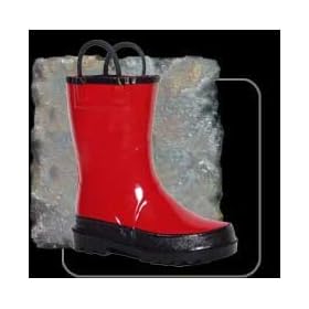Women's Red - Deluxe Firechief Rain Boots