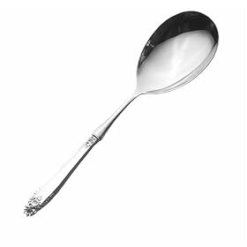 International Silver Prelude Hostess Helper Salad Serving Spoon by International Silver