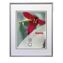 Heimkinosysteme: Hama 66438 Kunstst. Rahmen Sevilla Silber matt 40X60 *** nur Strecke ***