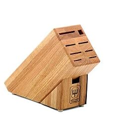 W�sthof 9-Slot Oak Knife Storage Block by WUSTHOF