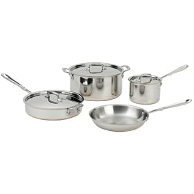 All-Clad Copper Core 7-Piece Cookware Set by All-Clad
