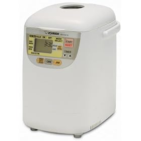 Zojirushi BB-HAC10 Home Bakery 1-Pound-Loaf Programmable Mini Breadmaker by Bread Machines