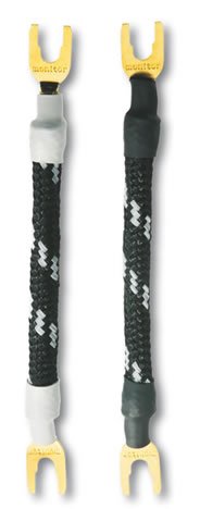 Navigationssysteme: in-akustik Monitor LS-1002 Bi-Wire Br�cke mit Kabelschuhe 15 cm 2er Set
