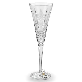 Waterford Twelve Days of Christmas Flute 3rd Edition Three French Hens (Araglin Pattern) by Waterford Crystal