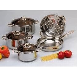Maximatic BS2025G8 Stainless Steel 8 Piece Cookware Set by Maximatic
