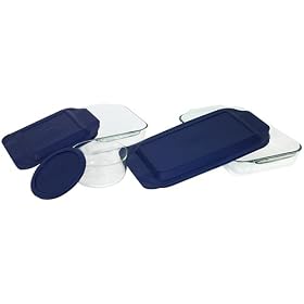 Pyrex Bakeware 6-Piece Set by Pyrex