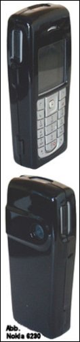 Verst&auml;rker und Receiver: VCT Crystal Case BLACK f�r Nokia 6230, 6230i