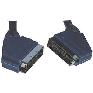 Festplatten: Scartkabel 21pol/1,5m/STE/STE/HIGH-Q, blau