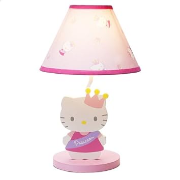 Hello Kitty Princess Lamp with Shade