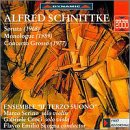 Schnittke: Concerto Grosso for violins, harpsichord, piano No1; Sonata for violin