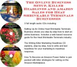 The Online Business Setup, Killer Headlines, Amazon Sales for Heat Shrinkable Terminals Businesses