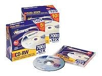 MP3 Player: Memorex CD-RW 700MB 80 Min (8x-12x) CD-Rohlinge Jewel Case 10er Pack