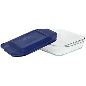 Pyrex Bakeware Square Dish with Lid by Bakeware Sets