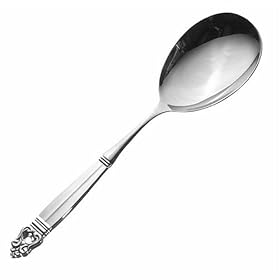 International Silver Royal Danish Hostess Helper Salad Serving Spoon by International Silver