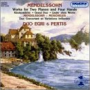 Mendelssohn: Works for Two Pianos and Four Hands