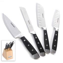 Cuisinart Triple Riveted Forged 5-Piece Black Prep Set by Cuisinart