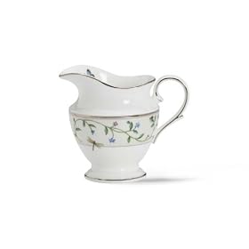 Lenox Idalia Bone China Platinum Banded Creamer by Lenox
