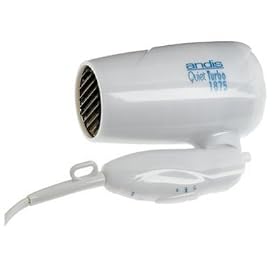 Andis 75230 1875W Quiet Travel Hair Dryer