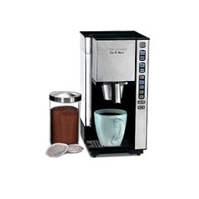 Cuisinart SS-1 Cup-O-Matic Single Serve Coffeemaker, Black and Brushed Chrome by Cuisinart