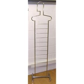 Deluxe Clothes Stand with Chrome Finish