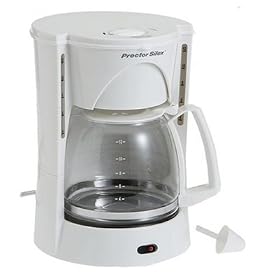Proctor Silex 48521 WHT 12-CUP AUTOMATIC DRIP COFFEE MAKER by Proctor Silex