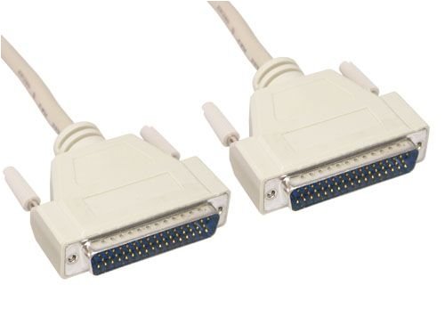 Festplatten: SCSI Kabel 50-pol SubD Stecker / Stecker , L�nge:
