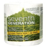 Seventh Generation Bathroom Tissue 1-ply 1000 count roll