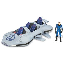 Fantastic Four: Rise of the Silver Surfer - Fantasticar with Mr. Fantastic Figure