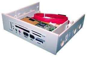 Handys ohne Vertrag: GR USB 2.0 Dockingstation 3,5" Beige All-in-One Card Reader e-sata,sata,USB
