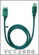 VCT USB Datenkabel Samsung SGH-E700, SGH-E100, SGH-X600, SGH-X100, SGH-S500 mit Treiber