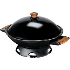West Blend Housewares #79586 6QT Black Electric Wok by Woks
