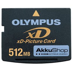Festplatten: SanDisk 512MB xD Picture Card SD Type M, 512MB xD Picture Card