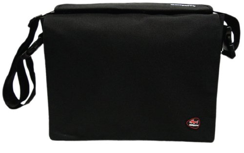 Lautsprecher: Laptoptasche Notebooktasche maloperro "OFICINA" BLACK bis 15,4"